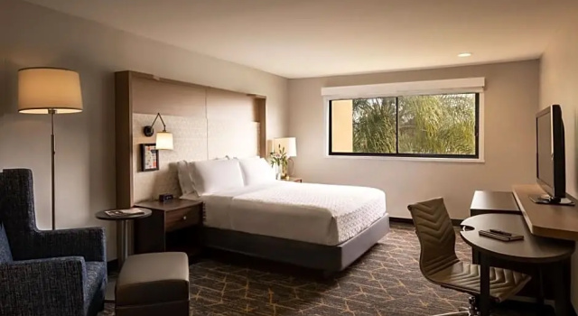 Двухместный номер Standard с видом на бассейн Holiday Inn Santa Ana-Orange Co Arpt by IHG