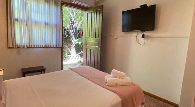 Люкс с видом на сад Bollté Praia Boutique Pousada - Campeche - Floripa - SC