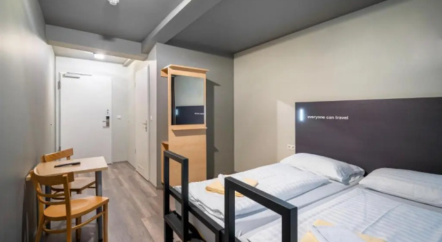 Одноместный номер Standard a&o Salzburg Hauptbahnhof