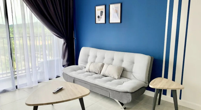 Семейный номер Standard с 3 комнатами с балконом Bell Suites Moka