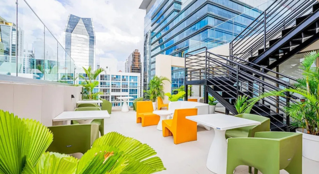 w Modern 1BR in the Heart of Obarrio, Rezervovat Apartmán Panamá Panama