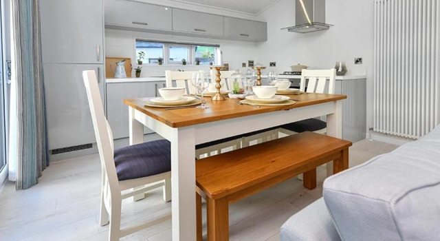 3 bed sea View Chalet, The Warren, Abersoch