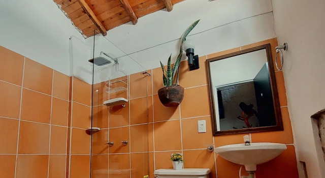 Четырёхместный номер Standard Hostel Santander Aleman Terrace Vista