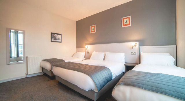 Standard Neljän hengen huone Comfort Inn Blackpool Gresham