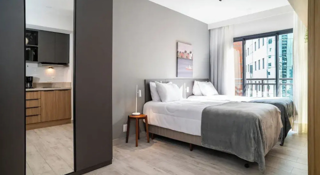 Студия Paraíso Paulista Flats by Feel Sampa