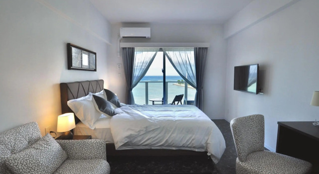 Двухместный номер Standard с видом на море Beach Front Tower Mihama by DSH