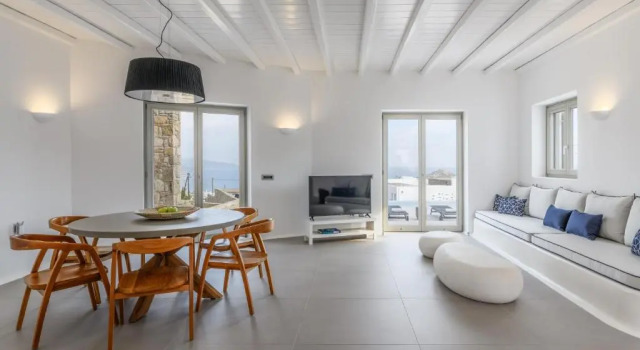 NEW - Villa Apiro - MG Villas Mykonos, Забронировать Вилла Калафатис остров Миконос