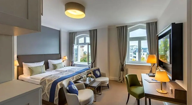 Двухместный номер Standard с частичным видом на море Hotel Am Leuchtturm