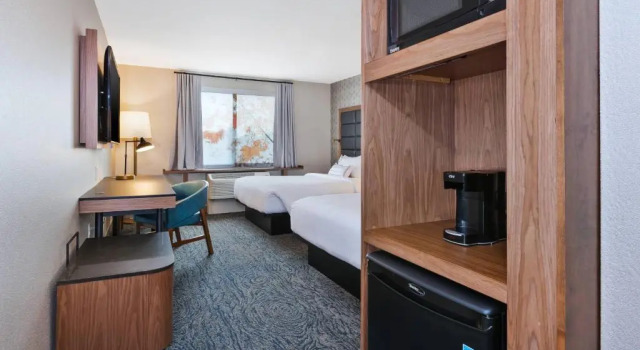 Четырёхместный номер Standard с видом на город Fairfield Inn & Suites by Marriott Kalamazoo