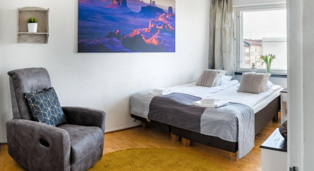 Kotimaailma Apartments Helsinki, Забронировать Апартаменты/квартира Хельсинки Большой Хельсинки, рядом с Железнодорожная станция Малми