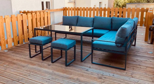 Апартаменты Großer Terrassentraum in Klein Venedig