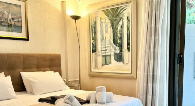 Апартаменты Villasonboard 2 Bed Condo Beach Seaview Greek Riviera Vouliagmeni