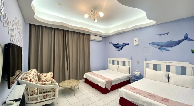 Четырёхместный семейный номер Standard Hualien Bigbowl B&B