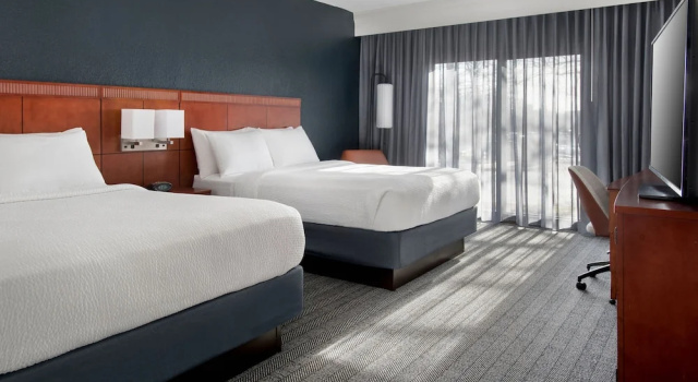 Двухместный номер Standard Courtyard by Marriott Silver Spring North/White Oak