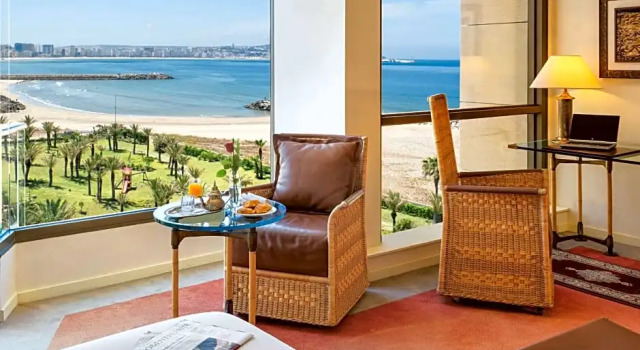 Двухместный номер Deluxe с видом на море Mövenpick Hotel & Casino Malabata Tanger