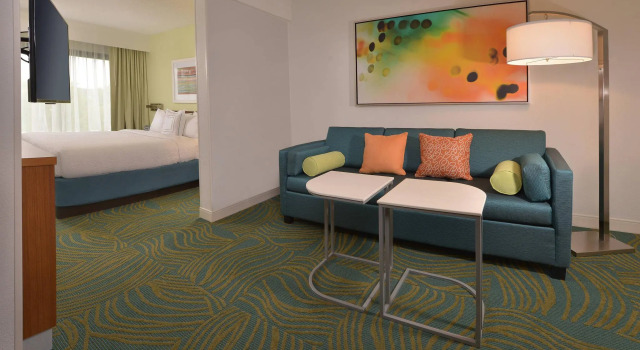 Двухместный люкс SpringHill Suites by Marriott Gaithersburg