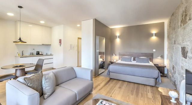 Студия Superior с балконом Oporto Street Sá de Noronha