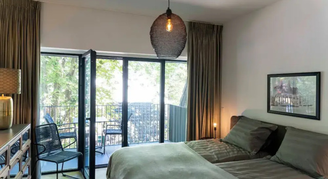 Апартаменты Deluxe In de Witte Dame Hotel Bar Kitchen Apartments