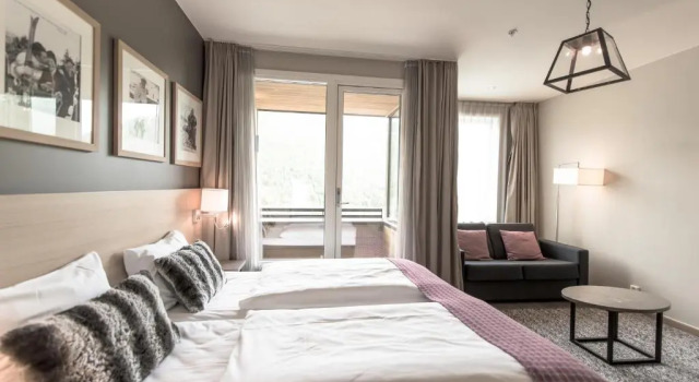 Семейный номер Standard с балконом Myrkdalen Resort Hotel