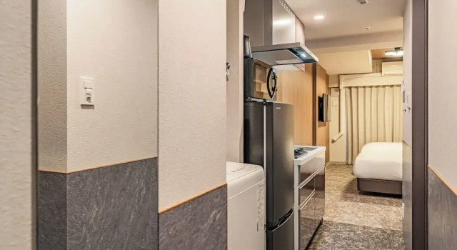 Четырёхместный номер Standard Apartment Hotel 11 Shinimamiya 3