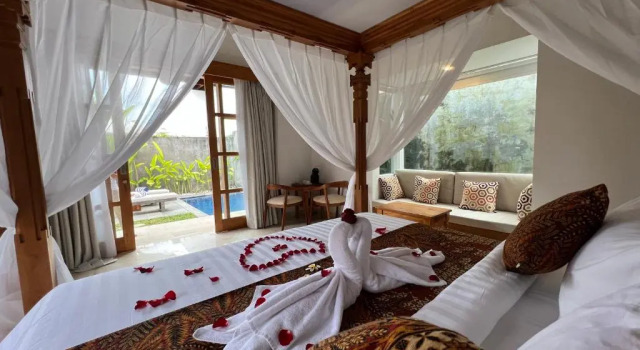 Danakha Villa Ubud, Rezerwuj Willa Domki letniskowe w Bali, Domek