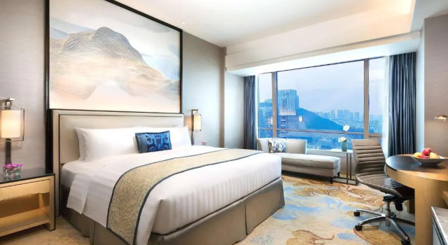 Двухместный номер Deluxe Shangri-La Xiamen