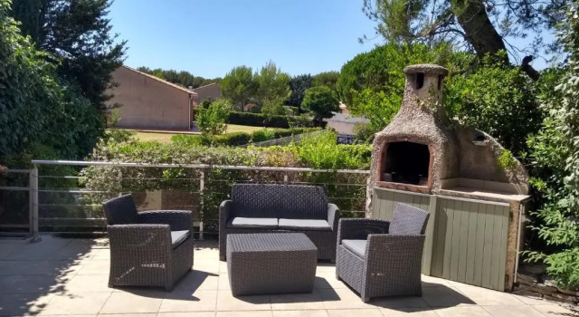 Апартаменты T3 Rez de Jardin,Piscine Privée