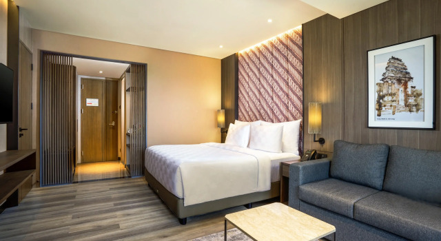 Номер Deluxe Swiss-Belhotel Airport Yogyakarta