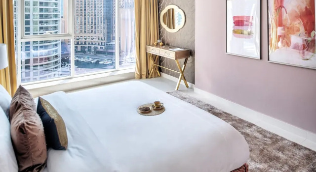 Luxury Staycation - Continental Tower, Забронировать Дом для отпуска Виллы Эмирата Дубая, рядом с Dubai Marina Yacht Club, Вилла