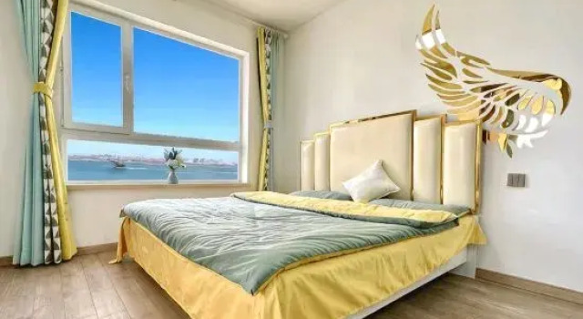 Люкс с 2 комнатами с видом на море Yingkou Haizhi Lanhai View Hotel Apartment