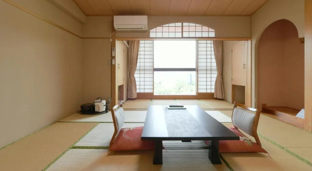 Номер Japanese с видом на озеро Hotel Koryu