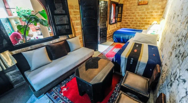 Suite Superior con vista sul cortile Riad Milouda