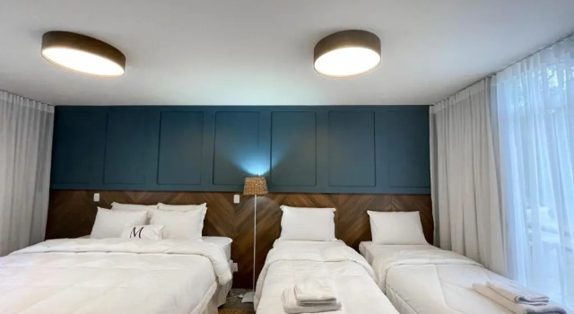 Трёхместный номер Standard с видом на сад Mero Hotel Boutique