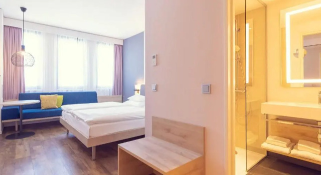 Двухместный номер with Bench Style roomz hotel & conference center vienna prater