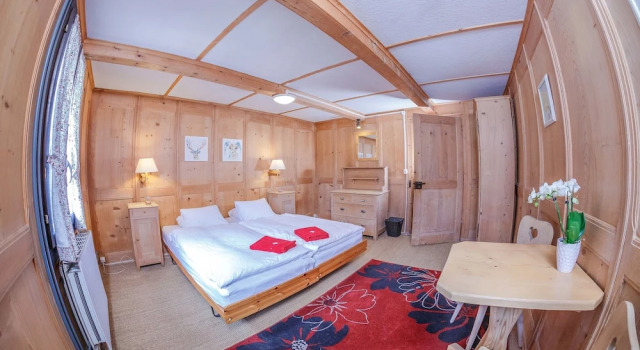 Двухместный номер Standard с балконом Guest House du Grand Paradis - On Piste