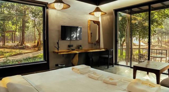 Номер Deluxe Hotel Sonar Bangla Joypur Forest