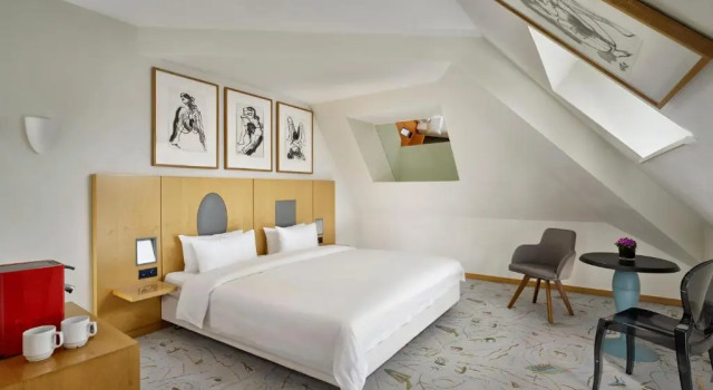 Двухместный номер Standard с видом на внутренний двор Radisson RED Berlin Kudamm