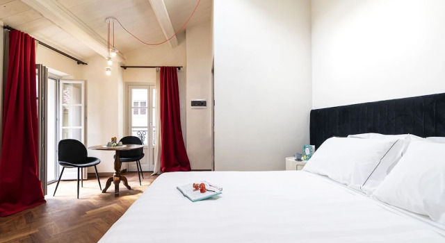 Номер Standard с балконом Palazzo Fauzone Relais & Spa