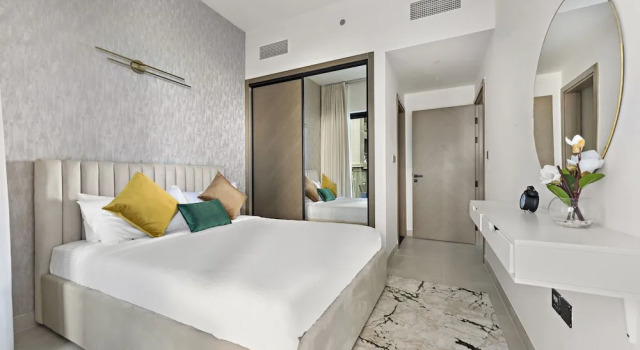 WelHome - Contemporary 1BR in Binghatti Canal & Burj Views, Забронировать Апартаменты/квартира Апартаменты Эмирата Дубая, рядом с Дубайский аквариум, Апартаменты/квартира