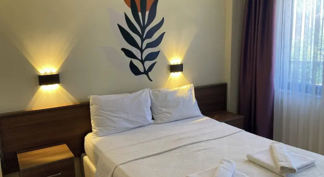 Двухместный номер Economy с балконом и с видом на горы Olimpia Hotel