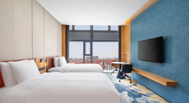 Четырёхместный номер Premium Four Points by Sheraton Shanghai Jiading