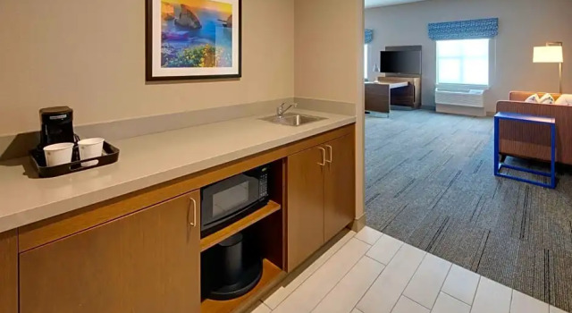 Двухместный люкс Hampton Inn Santa Cruz West, Ca