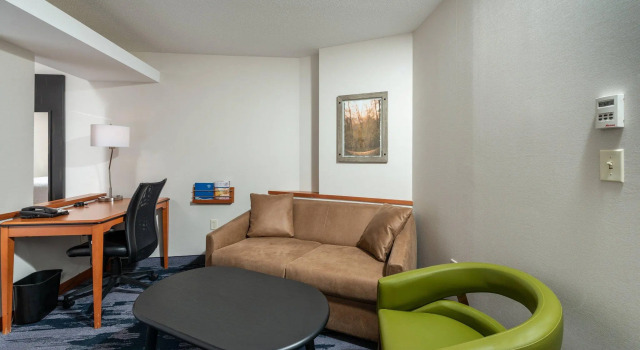 Двухместная студия с видом на гавань Fairfield Inn and Suites by Marriott New Bedford