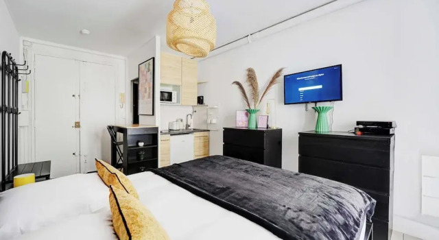 Апартаменты Charming Studio - 2P - Batignolles