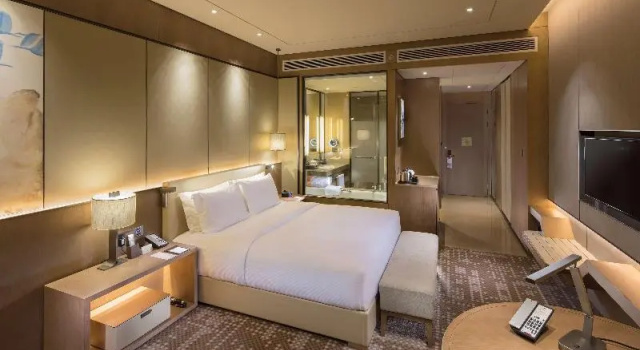 Двухместный номер Deluxe с видом на залив DoubleTree By Hilton Xiamen-Haicang