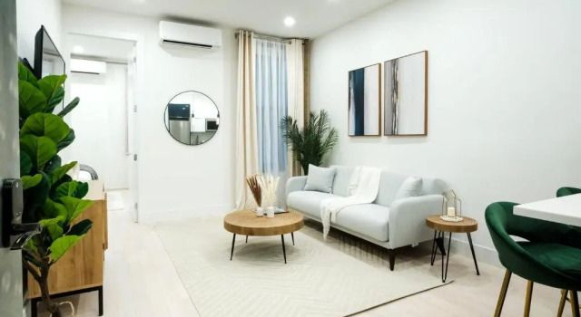 Апартаменты 317-2d Brand New Modern 1BR W D Near Central Park