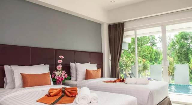 Номер Deluxe с красивым видом из окна Amin Resort