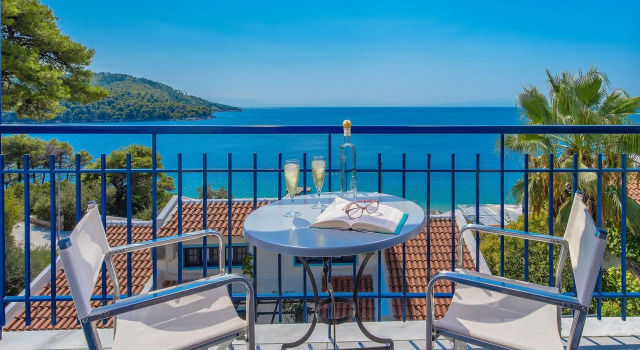 Двухместный номер Standard с видом на море Adrina Beach Hotel
