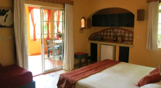 Студия с видом на сад Hotel - Residencial Madrugada