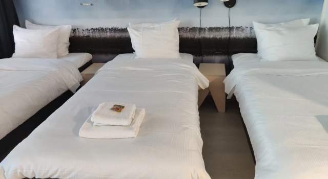 Четырёхместный номер Standard Hotelli Kuohu Kangasala - Hotel and Apartments by UHANDA